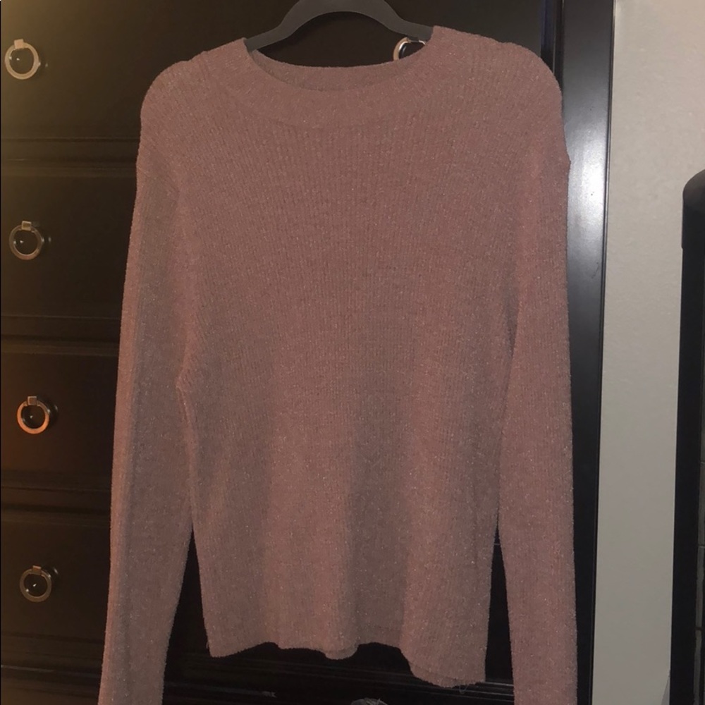 Pink sweater